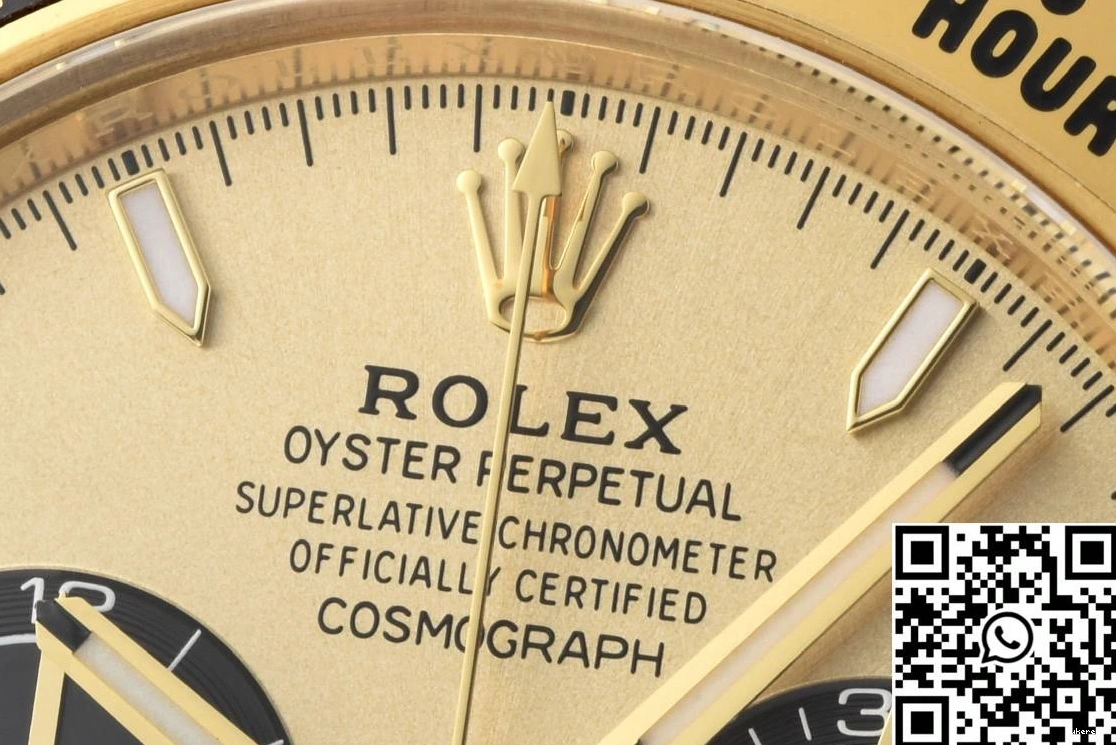 Gold Clean Cosmograph Daytona Bezel Rolex Factory M126508 0304